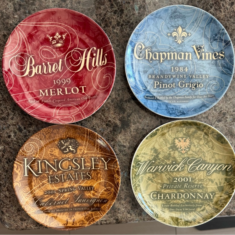 Decorative Plate Set (4)